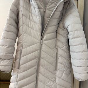 Falls Creek Women's Light Beige Puffer Jacket NWOT